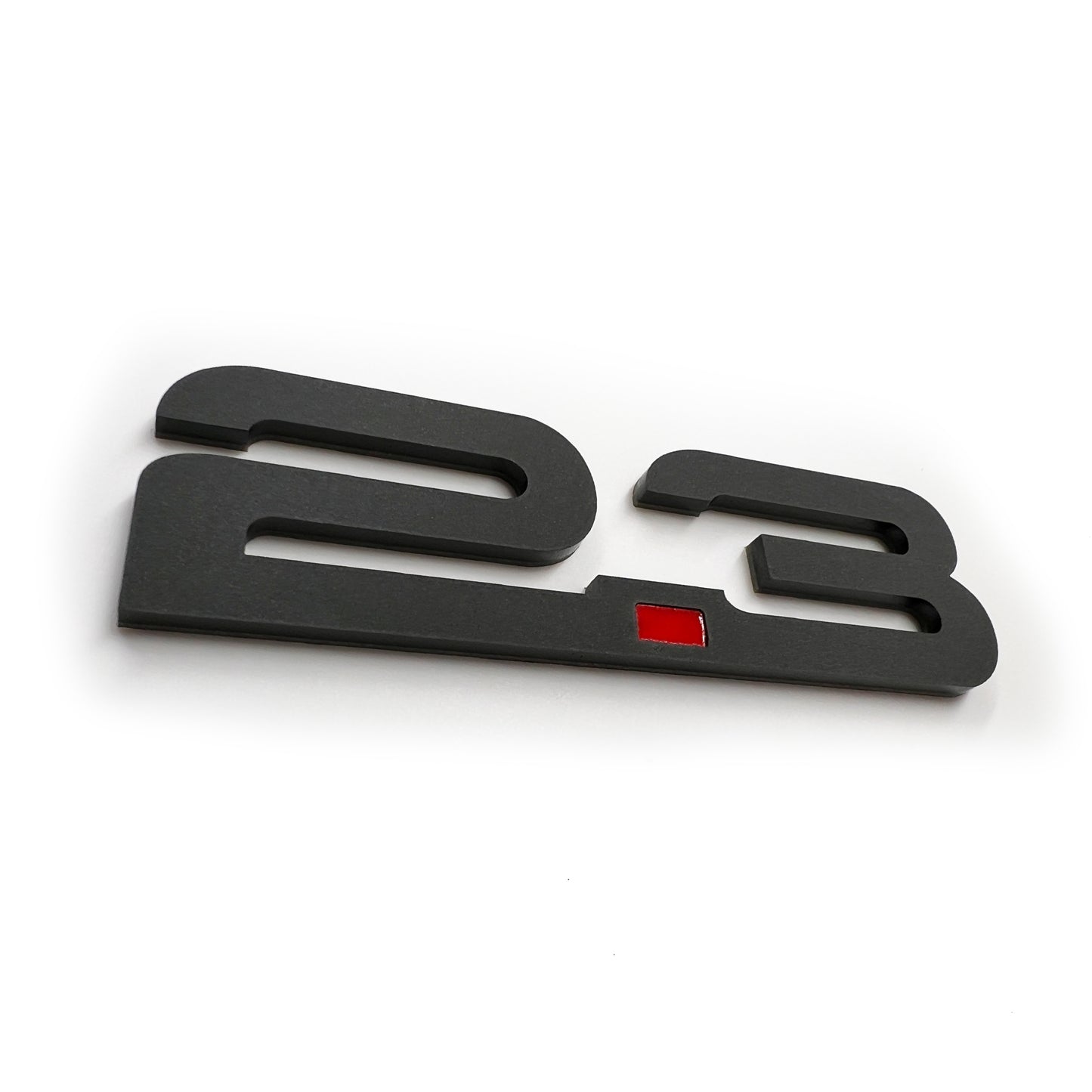 Pair Badges Fits Ford Mustang 2.3 L Fender Side Emblem Eco Ecoboost 2.3L