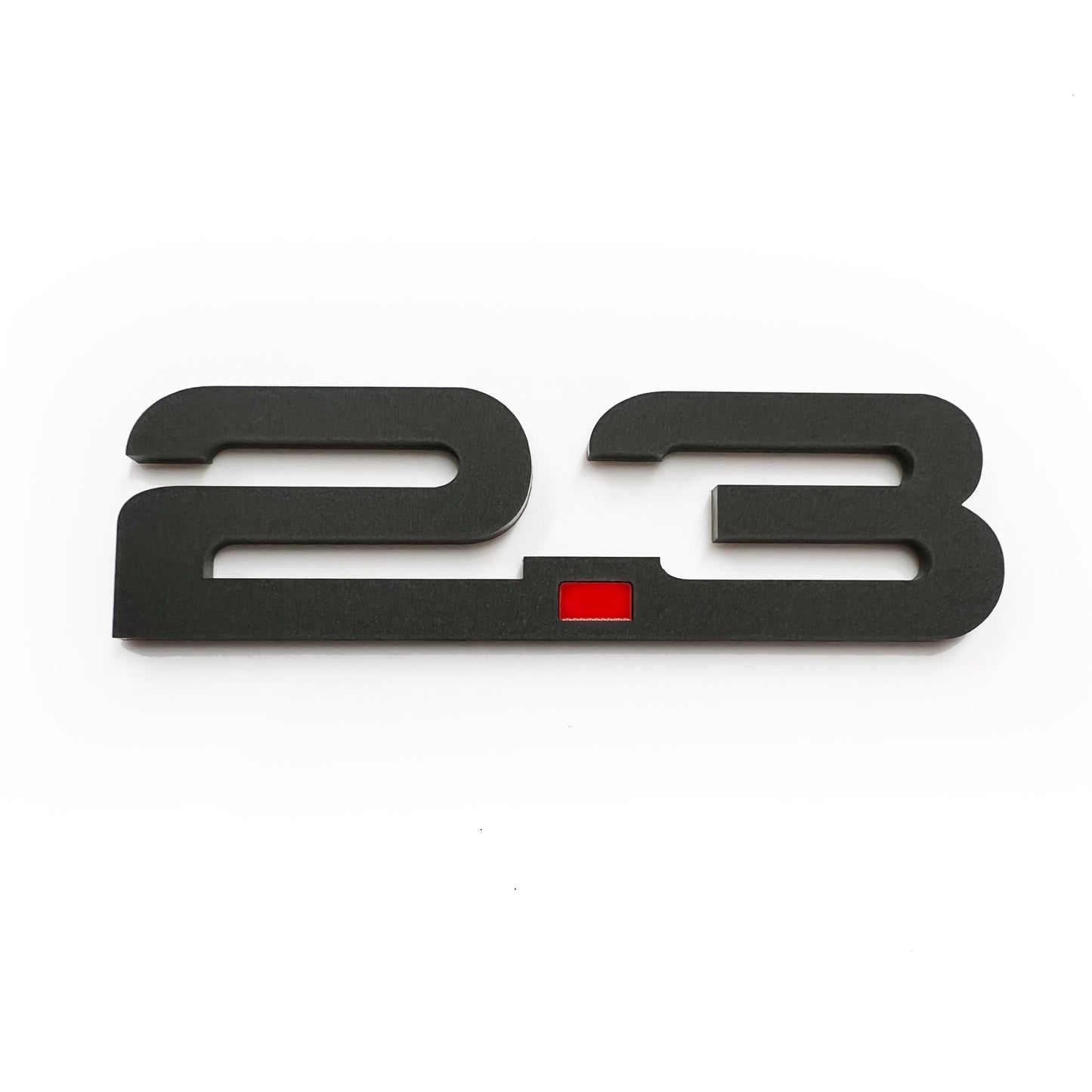 Pair Badges Fits Ford Mustang 2.3 L Fender Side Emblem Eco Ecoboost 2.3L
