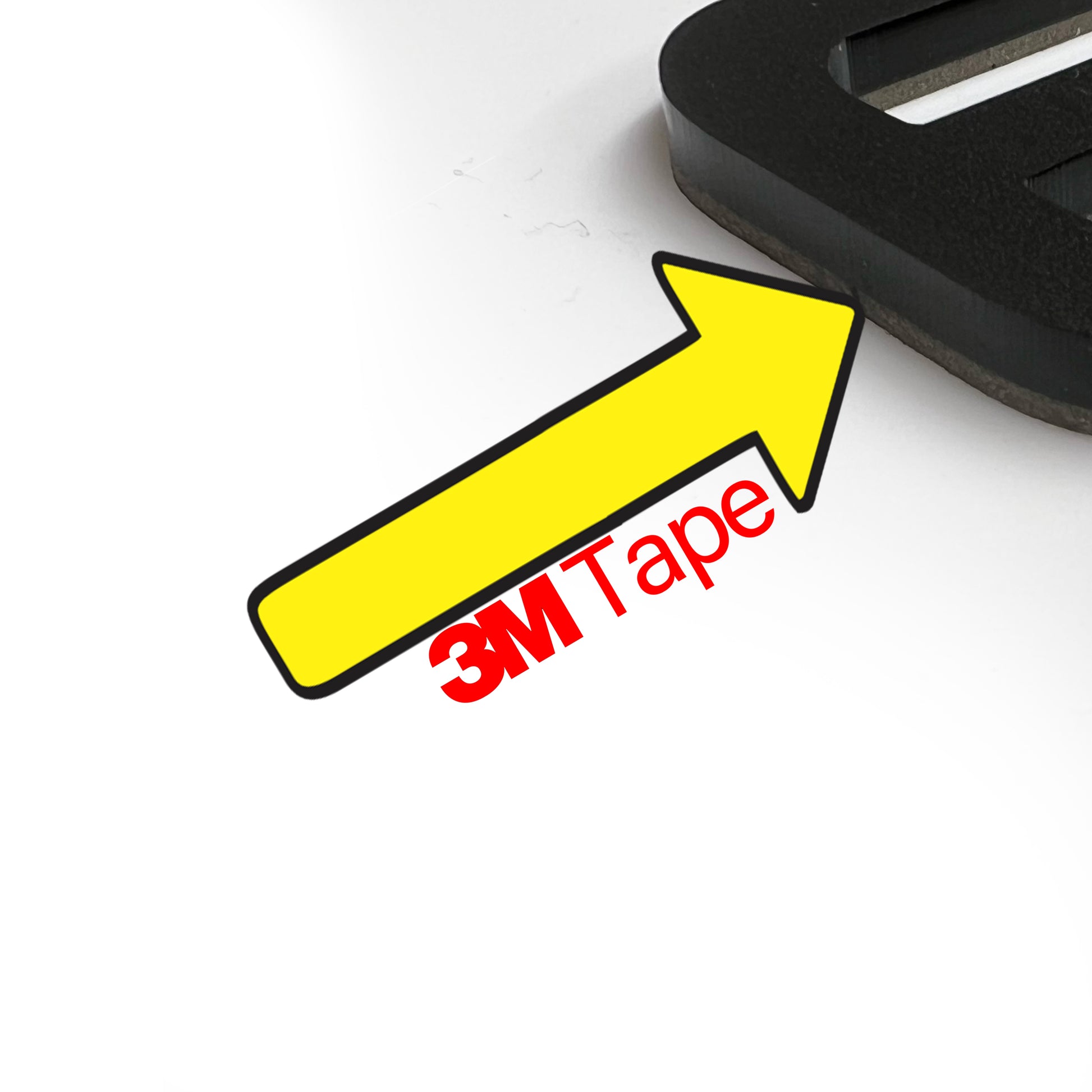 Close-up of 2nd Second Amendment Emblem Punisher Skull showing durable 3M tape adhesive backing