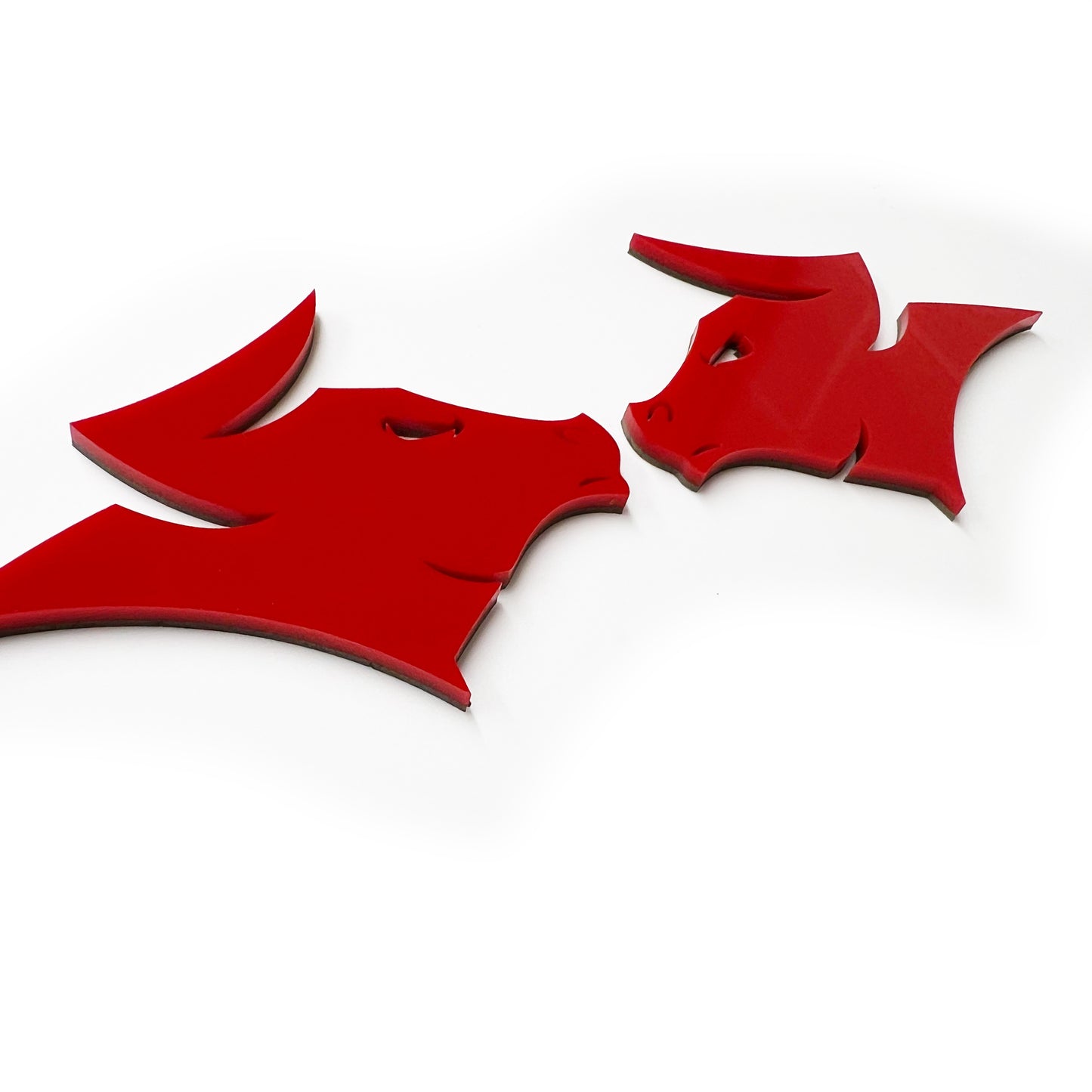 Pair BULLNOSE Emblem for 80-86 Ford F-150 or Bronco Fender badge