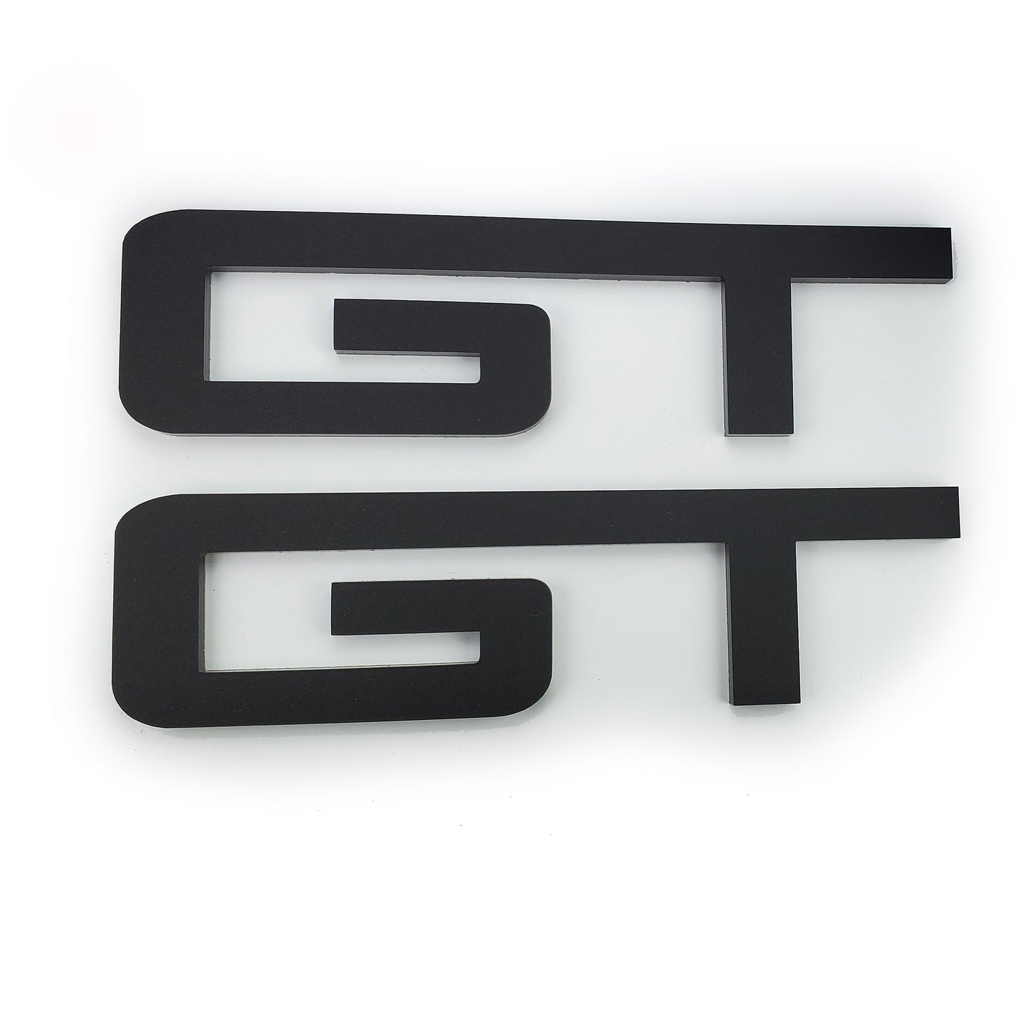 Pair Badges Fits Ford Mustang GT Fender Side Emblem 5.0 Coyote