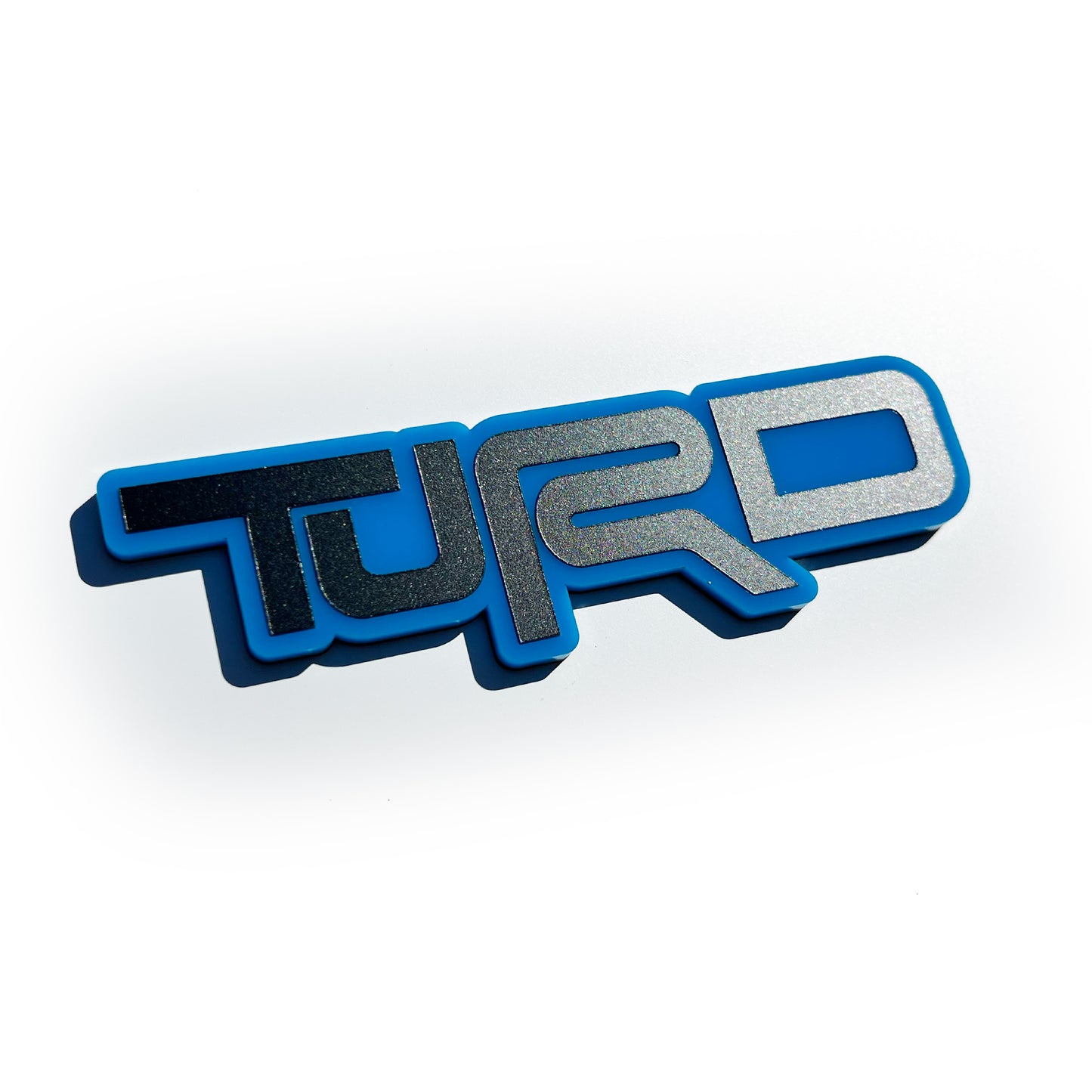 ONE (1) TuRD Car Truck Emblem Badge Fits Toyota FJ Tacoma 4runner Tundra 40 Land Cruiser Camry