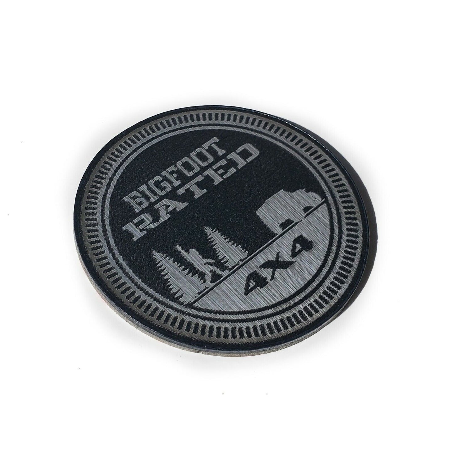 One (1) BIGFOOT Rated Fender Badges fits JEEP WRANGLER YJ JL JK TJ CJ emblems