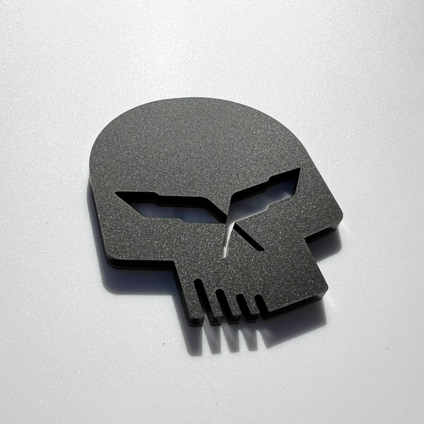 ONE (1) C5 Vette JAKE Skulls fits Chevy Corvette Racing Emblems Badges C5R