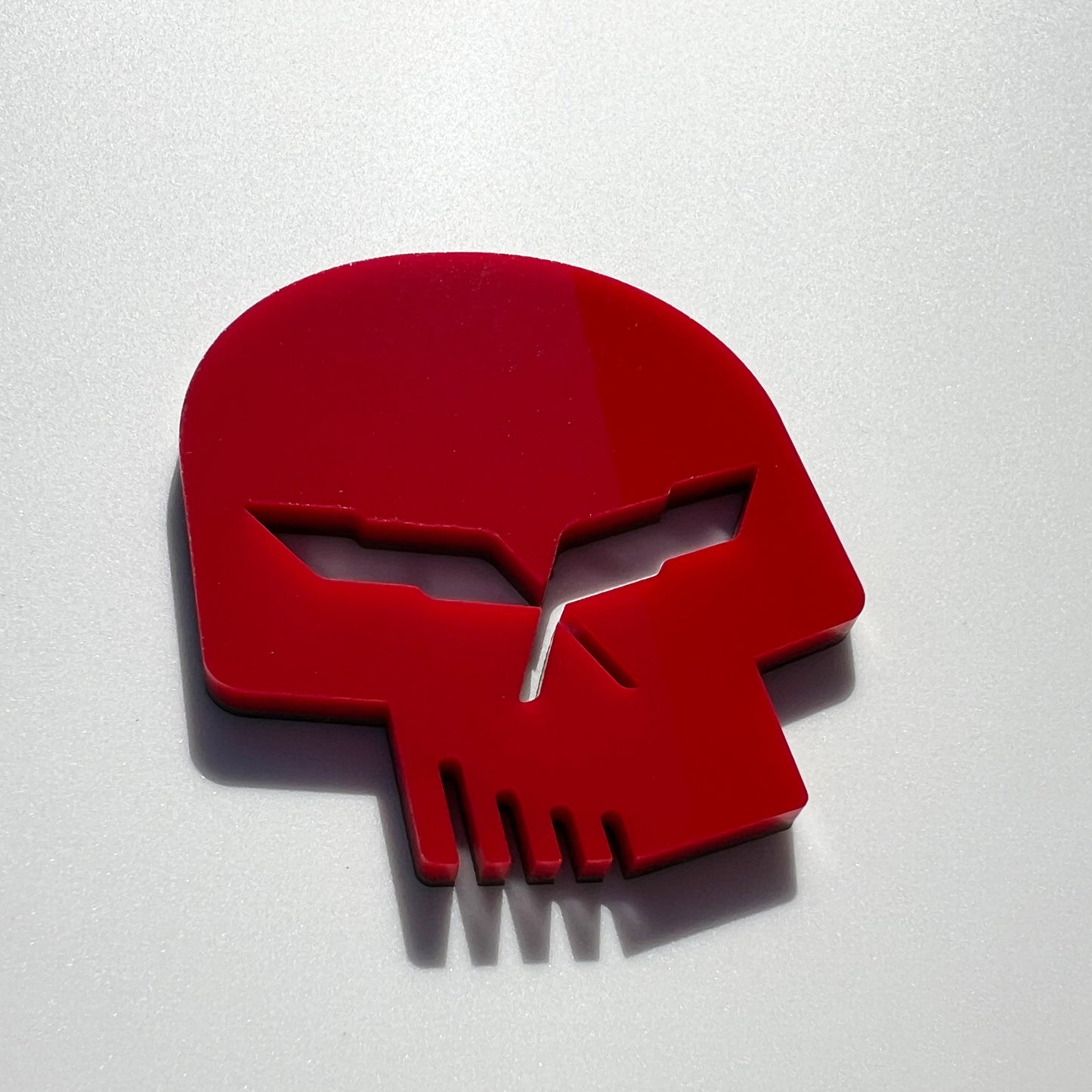 ONE (1) C5 Vette JAKE Skulls fits Chevy Corvette Racing Emblems Badges C5R