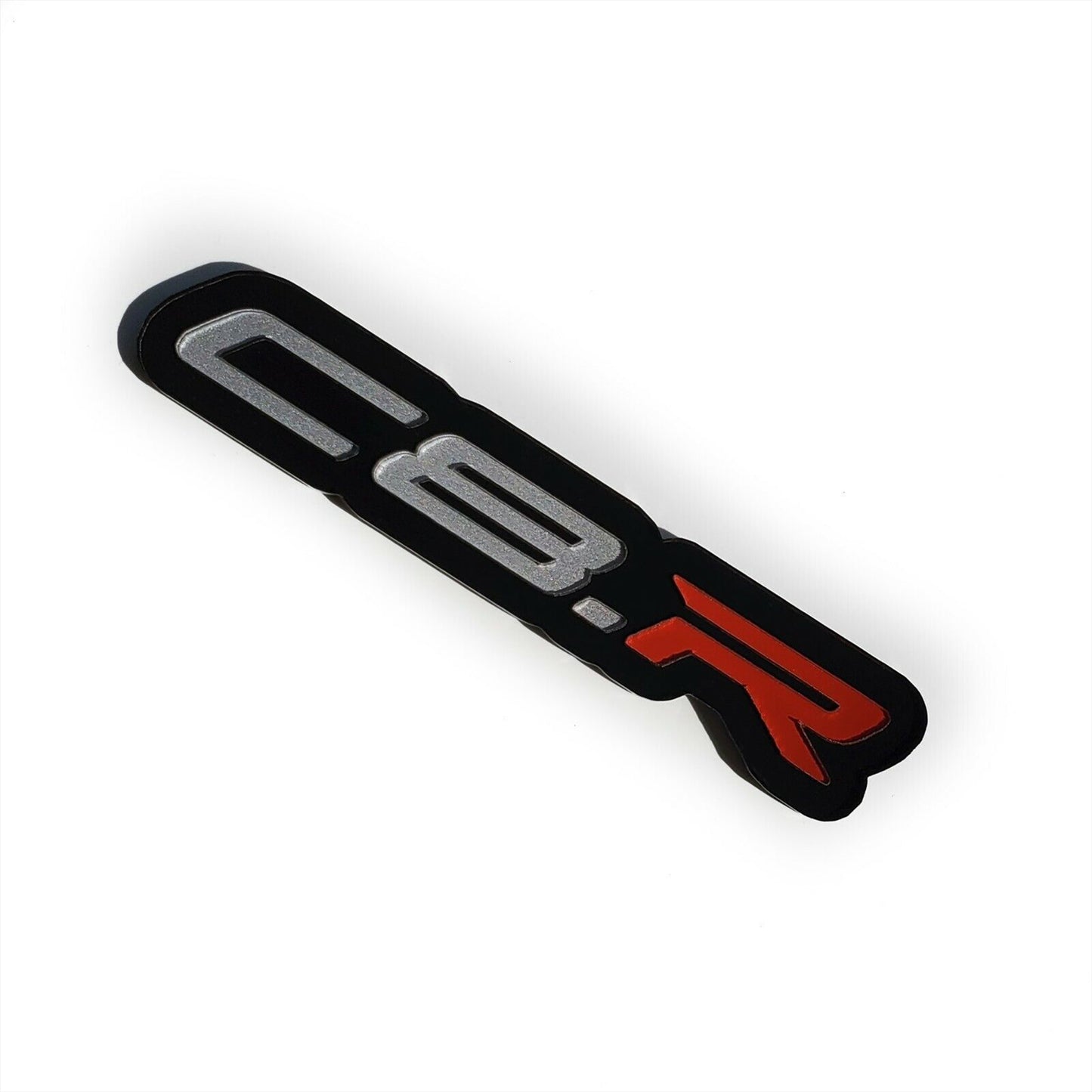 ONE (1) C8.R Emblem fits Chevy Corvette Racing Vette Badges C8R C8-R