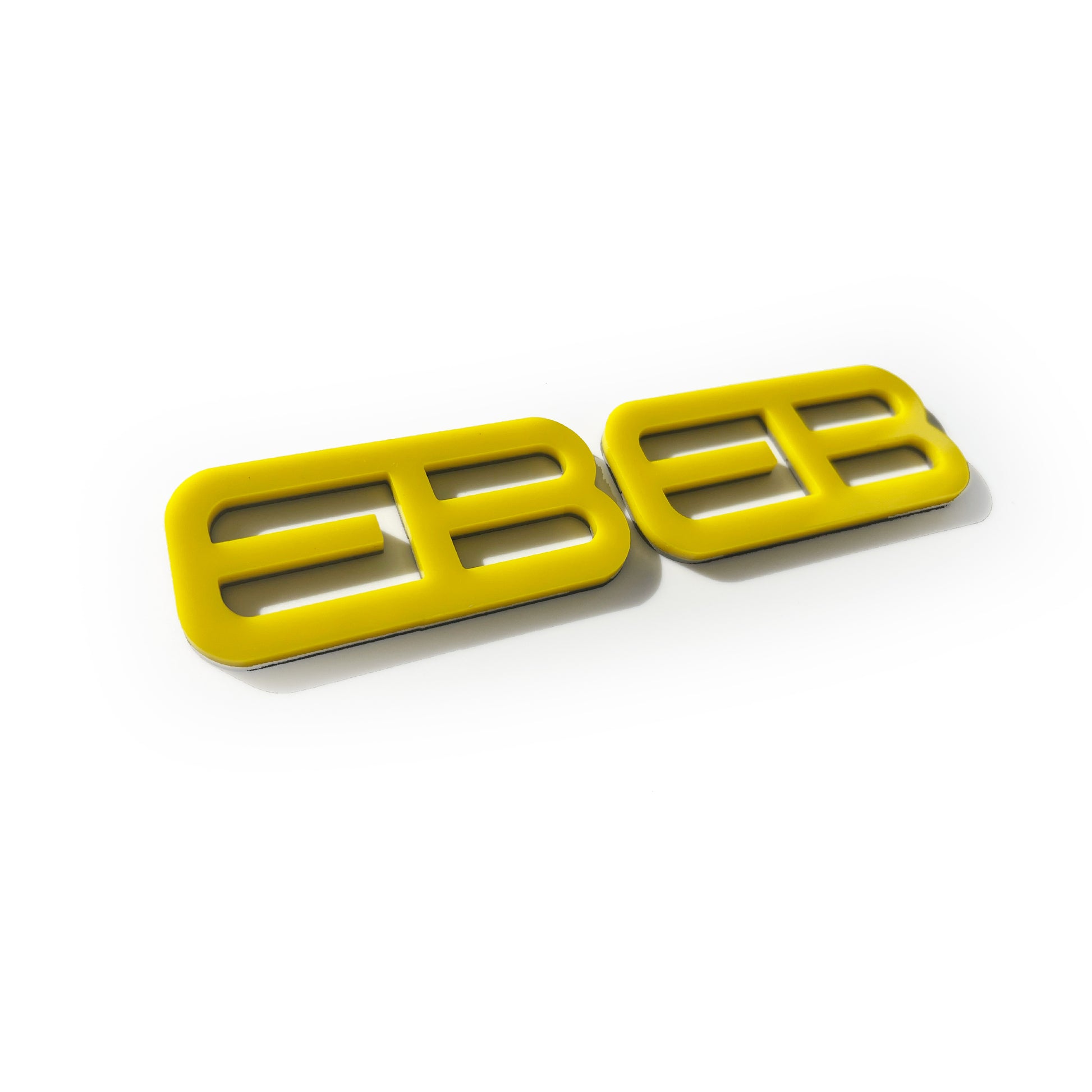 Yellow custom emblems Ford Mustang f-150 with a bold 3D design from FMSgear