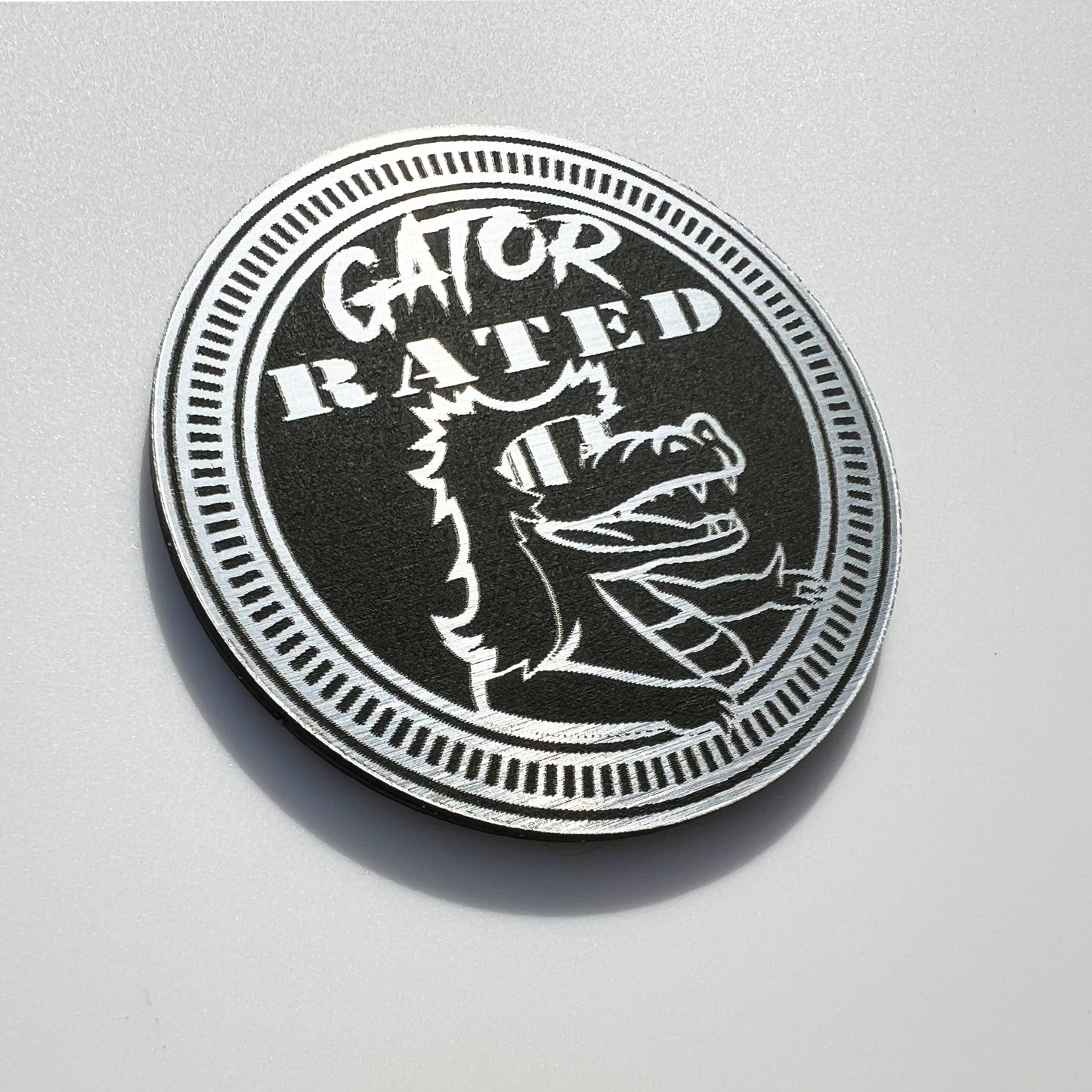 Pair (2) GATOR Rated Fender Badges fits JEEP WRANGLER YJ JL JK TJ CJ emblems