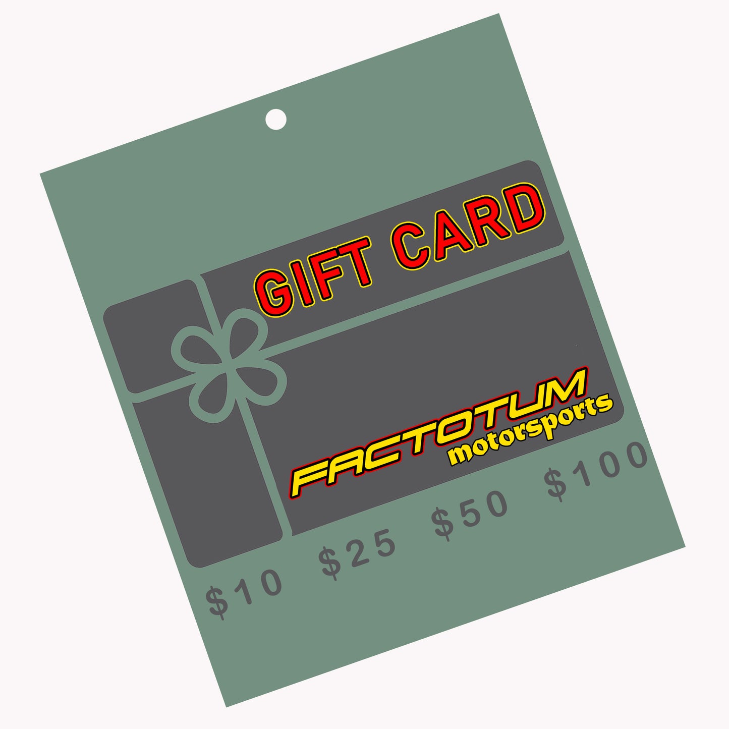 Factotum Motorsports Gift Card