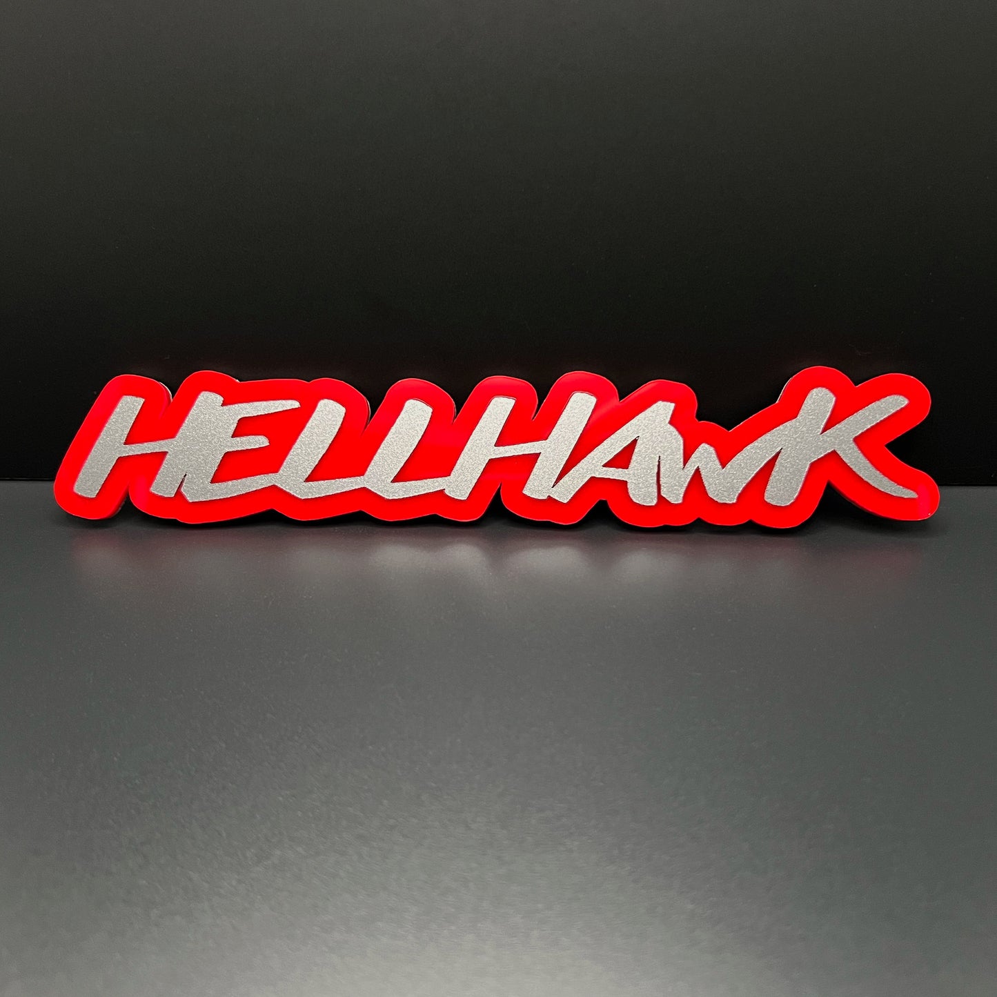 One HELLHAWK Emblem fits WK2 Jeep Trackhawk Grand Cherokee Liftgate or Door