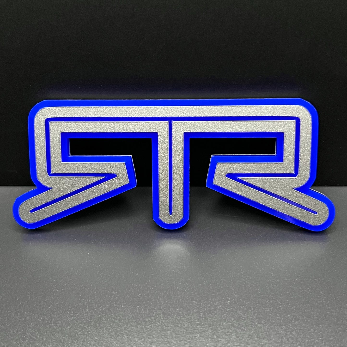 Pair (2) RTR Fender emblems fits 15-25 Ford Mustang Badge
