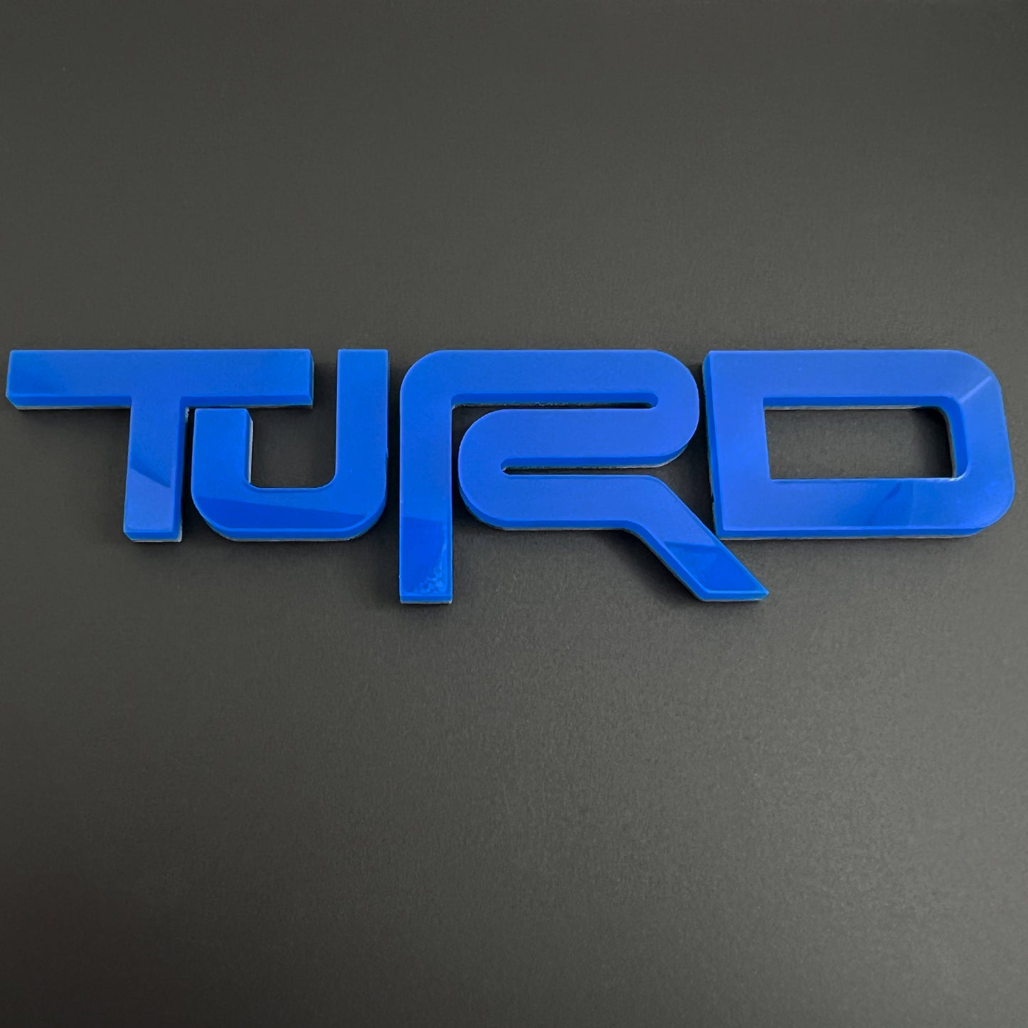 ONE (1) TURD Car Truck Emblem Badge Fits Toyota FJ Tacoma 4runner Tundra 40 Land Cruiser Camry