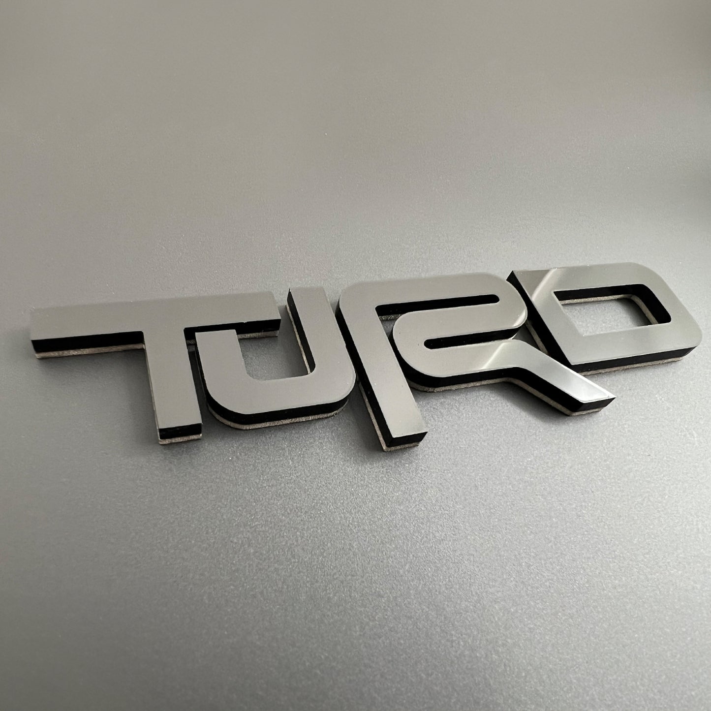 ONE (1) TURD Car Truck Emblem Badge Fits Toyota FJ Tacoma 4runner Tundra 40 Land Cruiser Camry