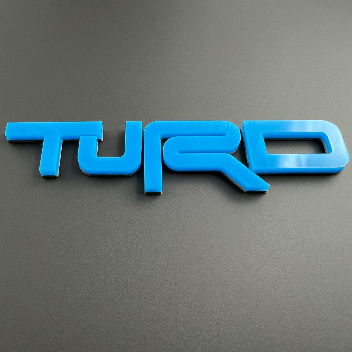 ONE (1) TURD Car Truck Emblem Badge Fits Toyota FJ Tacoma 4runner Tundra 40 Land Cruiser Camry