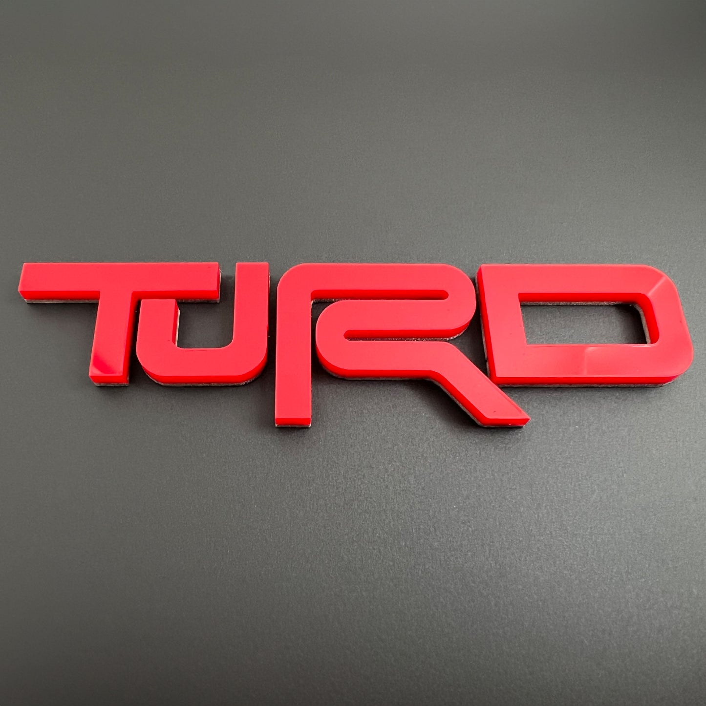 ONE (1) TURD Car Truck Emblem Badge Fits Toyota FJ Tacoma 4runner Tundra 40 Land Cruiser Camry