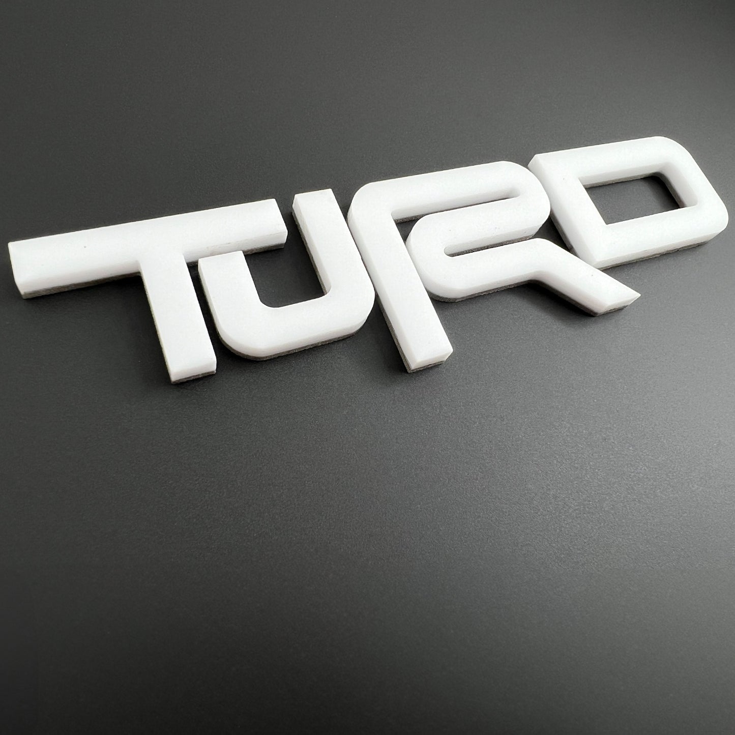 ONE (1) TURD Car Truck Emblem Badge Fits Toyota FJ Tacoma 4runner Tundra 40 Land Cruiser Camry