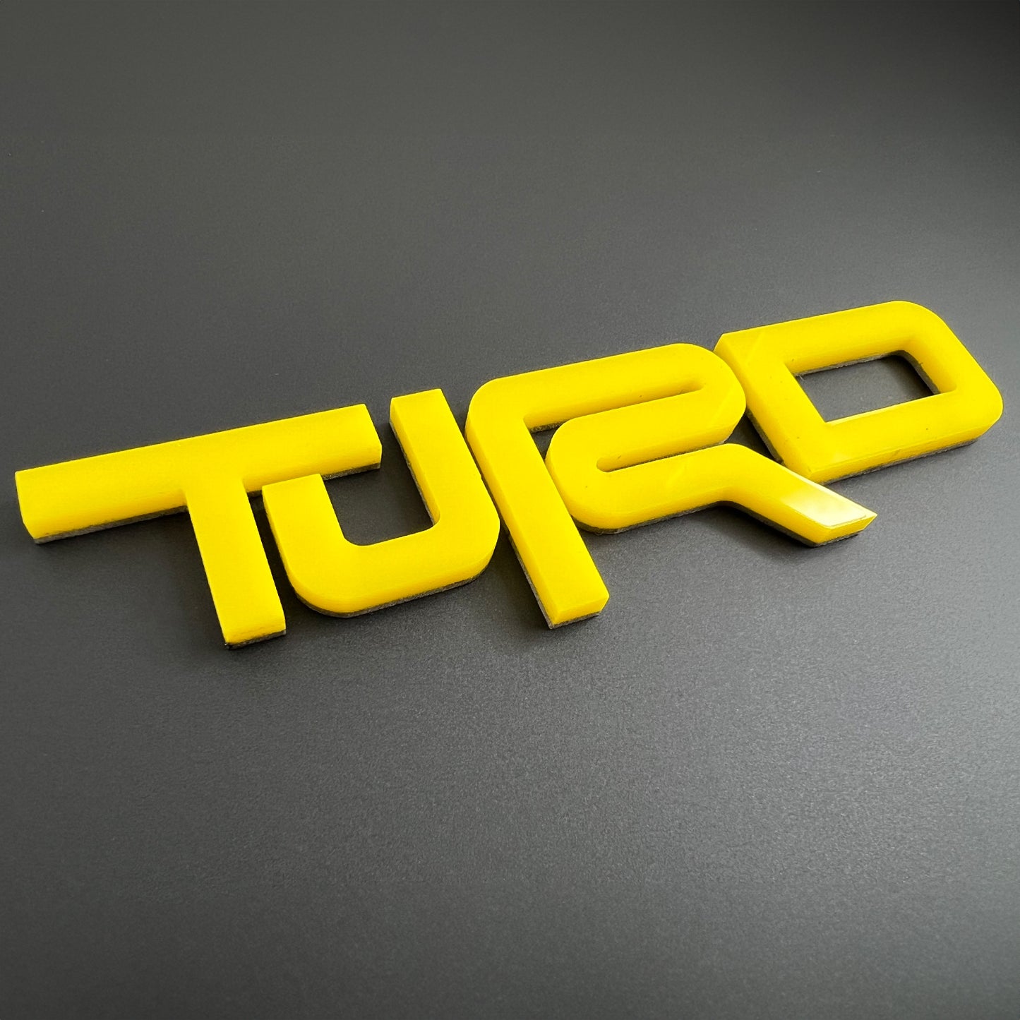 ONE (1) TURD Car Truck Emblem Badge Fits Toyota FJ Tacoma 4runner Tundra 40 Land Cruiser Camry