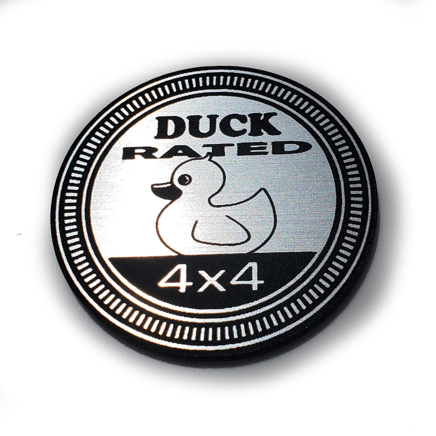Pair (2) DUCK Rated Fender Badges fits JEEP WRANGLER YJ JL JK TJ CJ emblems