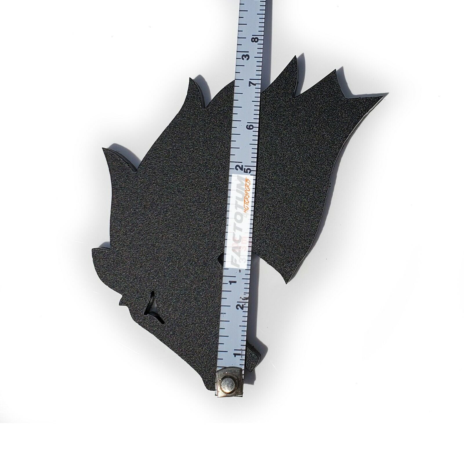 FMSgear black emblem for Bronco Badlands custom auto accessories measuring approximately 6 inches