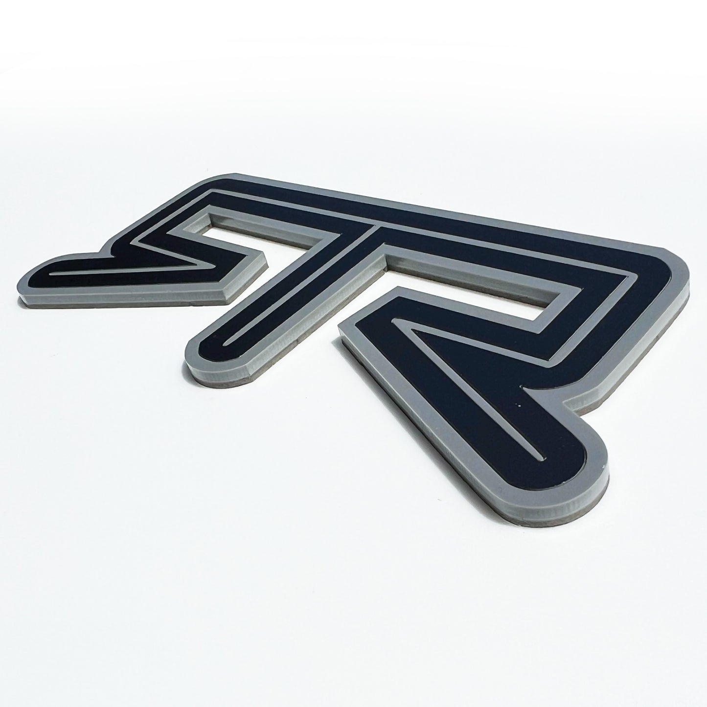 One (1) RTR emblem fits 15-25 Ford Mustang Trunk Deck Lid Badge